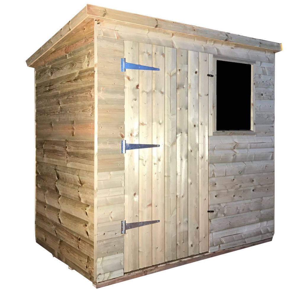 TITAN 1 Pent A 15mm Tanalised Shed